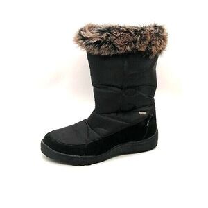 Tamarack Boots Womens‎ Black 10 Waterproof Thinsulate Winter Shoe Zip 56331-2